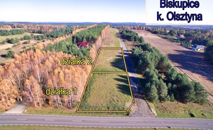 działka na sprzedaż - Olsztyn, Biskupice, Żarecka