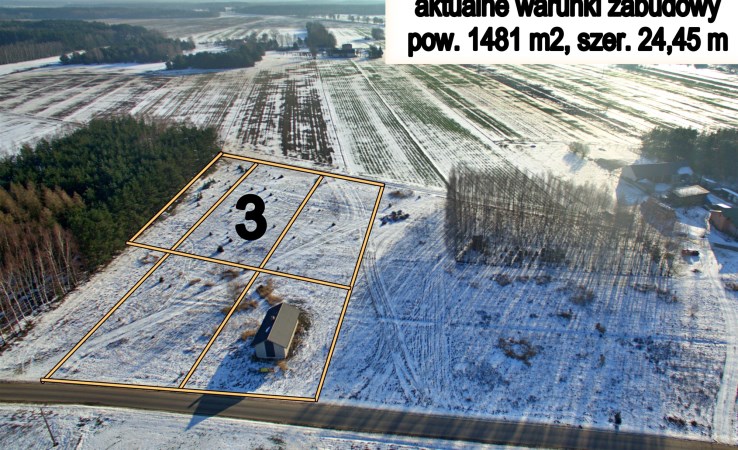 działka na sprzedaż - Gorzkowice, Krosno